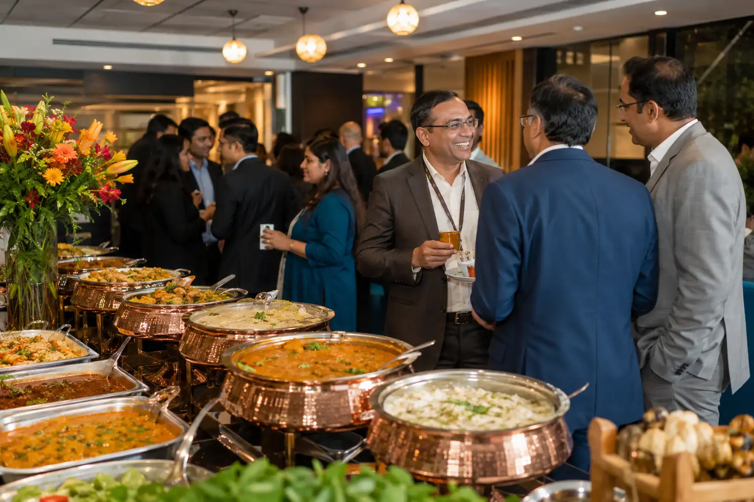 Catering spread